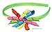 HipGirl 2.5 Inch Grosgrain Curled Korker Ribbon for Hair Bow Making, Gift Wrapping, Crafts-Assorted Swiss Polka Dot, 120 Piece Pack