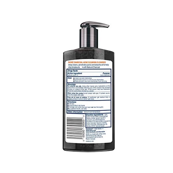 charcoal acne face wash