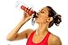 FLEXIFOIL Premium Flip Lid Fruit Infused Water Bottle 800ml - Leak Proof & Shatter-Proof. Comes with Mini Straw. Ideal for Yoga, Gym, Fitness, Detox & Healthy Lifestyle. BPA Free