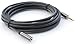Zeskit Premium 3.5mm Jack Male to Female AUX Audio Extension Cable, TRRS 4 Poles for Headphones with Mic, Speakers - 12ft