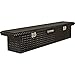 Northern Tool Slim Low Profile Crossover Truck Tool Box - Aluminum, Gloss Black, Paddle Latches, 69in. x 12in. x 13in., Model# 36212712