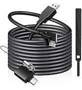 for Oculus Quest 2 Link Cable, 16ft/5m USB A to Type C Extension Cables, Fast Charging Cord, High...