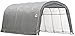 ShelterLogic Garage-in-a-Box Rountop, Grey, 12 x 20 x 8 ft.