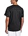 Dickies Men's Big & Tall Gen Flex Solid Stitch V-Neck, Black, XX-Large