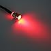 4 Pcs LED Indicator Pilot Dash Light,12V 8mm Aluminum Pilot Lights for Speedometer Odometer Tachometer (Color : Red)