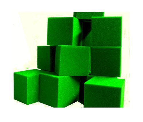 image for Isellfoam Foam Pit Cubes/Blocks 500 pcs. (Lime Green) 6
