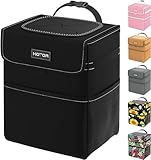 HOTOR Car Trash Can - Leak-Proof Car Organizer and