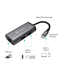 Casa Hub Ec301, Gris (Space Grey)