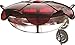Droll Yankees RS-3WC Window Mounted Capacity Hummingbird Nectar Bird Feeder, 5 oz, Ruby/Clear