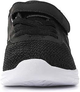 little girl black tennis shoes