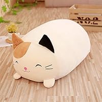 Ocamo Squishy Chubby Cute Animal Plush Toy Soft Cartoon Pillow Cushion Cat 60cm Merry Christmas