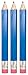 Giant Pencil - 3 Pack Really Big Pencil - Blue