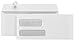 500 No. 9 Double Window Security Envelopes - Designed for Quickbooks Invoices and Business Statements with Self Seal Peel and Seal Flap - Number 9 Size 3 7/8 Inch X 8 7/8 Inch primary