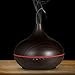 NexGadget Ultrasonic Aroma Essential Oil Diffuser - 300ML BPA Free Cool Mist Humidifier(Compatible with AC100-240V)with Auto Shut Off and Timer for Home,Office,Spa&More - Wood Grain