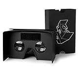 Splaks AP003 Google Cardboard V2.0 3D Glasses Virtual Reality DIY Kit, Black