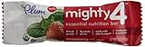 Plum Organics Mighty 4 Essential Nutrition Bars Strawberry with Spinach, 6 ct