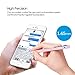 Zspeed Active Stylus, Fine Point Precision Stylus Compatible with iPad iPhone Android Samsung Tablets