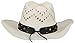 Simplicity Men's & Women's Western Style Cowboy/Cowgirl Straw Hat