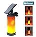 Elivern Solar Wall Lights, Led Flame Light, Waterproof Outdoor Dark Sensor Auto On/Off Solar Powered Light, Perfect Festival Decorative Light for Garden, Landscape, Patio and Driveway