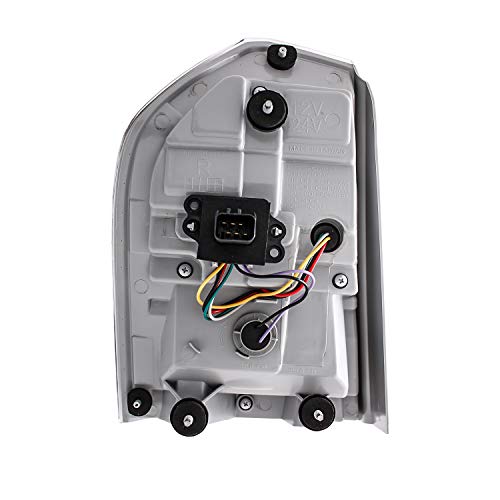 image for AmeriLite Black Full Intense LED Tail Lights Brake and Resverse Parkin