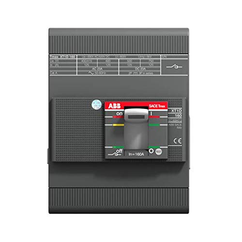 ABB XT1D 160 4p F F Switch Disconnector, Fixed 4 Pole, Front Terminals (ABB1SDA068209R1)