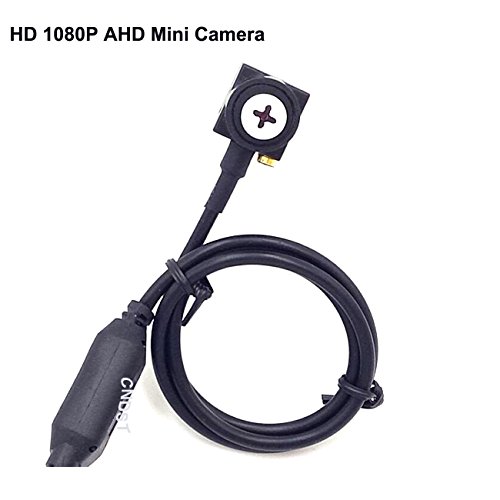 CNDST CCTV 1080P HD AHD Mini Spy Pinhole Security Camera Sony Sensor 3.6mm 90degree 2000Tvl 2MP Mini Hidden CCTV Surveillance Camera