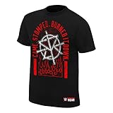 WWE Seth Rollins Came. Stomped. Burned it Down T-Shirt Black Medium