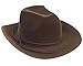 Sophia's Brown Cowgirl Doll Hat for The 18 Inch Horse Riding American Girl & More! 18 Inch Doll Brown Velvet Cowgirl Hat w/Decorative Rope on Brim