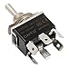 Baomain Toggle Switch with Cap AC 250V 15A DPDT 3 Position ON/Off/ON 6 Pins C-523A CE Listed
