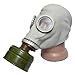 GP-5 Original Soviet Civilian Protective Gas Mask (activated Charcoal filter and bag included) (Extra Large, black)
