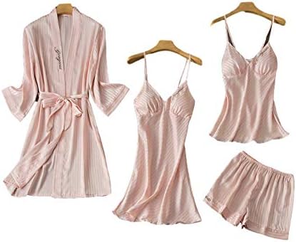 Amazon マリアドール 4点セット ルームウェア パジャマ 部屋着 レディース 無地 春 夏 秋 お洒落 おしゃれ かわいい セクシー パジャマ ルームウェアセット 通販