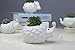 A Pair of Hedgehog White Ceramic Succulent Planter Pots/Mini Flower Plant Containers