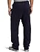 Champion Men's Open Bottom Eco Fleece Sweatpant, Navy, X-Large