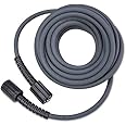 Generac 6620 50-Foot x 5/16-Inch Pressure Washer Hose, Steel Braided, Non-Marring, Bend Restrictors, Compatible with Most Bra