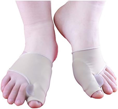 Gel Pad Bunion Protection and Toe Separator Sleeve, for Bunion Relief before and After Bunion Surgery