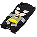 Soft Silicone 3D Black Batman Case for iPhone 5 5s SE Super Hero Black Gray Color Rubber Shockproof Shock Absorption Drop Resistant Protective Cartoon Cute Hot Hot Lovely Gift Girls Teens Boys Guys