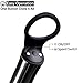 Sexy Slave Bullet Vibrator - Nipple Clit Stimulator with 19 Powerful Speeds for a Quickie Orgasm, Rechargeable & Cordless G-spot Vibrator, Adult Toys for Women and Men,Black