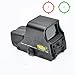 Mini Holographic Reflex Sight Red Green Dot Rifle Scope Tactical Light Adjustable Brightness Gun Sights Shooting Spotting 551 Model
