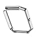 Shareconn Replacement Accessory Steel Frame for Fitbit Blaze Smart Watch Silver