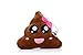 Ignislife Pair of Cute Emojis Poop Pillows Plush Toys Throw Pillows
