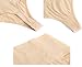 Hioffer Women Waist Cincher Girdle Tummy Slimmer Sexy Thong Panty Shapewear Nude,Medium