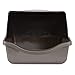 Petmate 22793 Retracting Litter Pan, Brushed Nickel