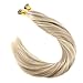 Sunny Hair I Tip Hair Extensions Human Hair Blonde Add Luster Itip Hair Extensions Golden Blonde Highlight Medium Blonde Cold Fusion Remy Pre Bonded Natural Blends 18inch 50g