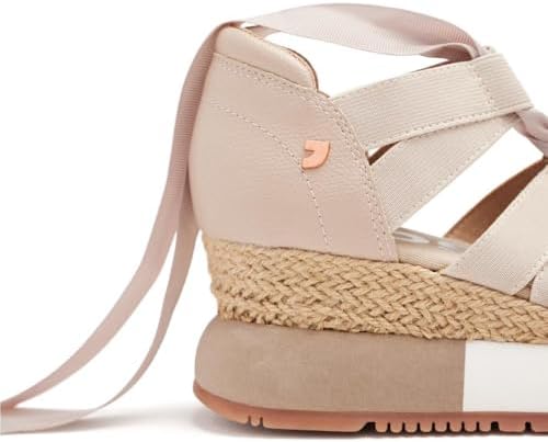 Sneakers Beige Tipo Espadrille da Donna LIZARDA, Beige, 38 EU