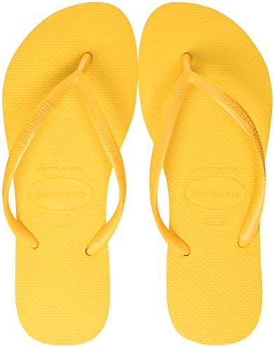 havaianas slim banana yellow