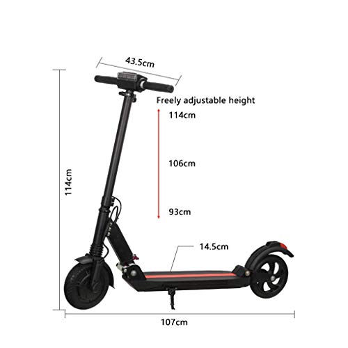 Electric Scooter for Adult,Foldable Lightweight Kick Electric Scooter