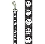 JACK SKELLINGTON 3/4in X 6' LEASH by Platinum Pets