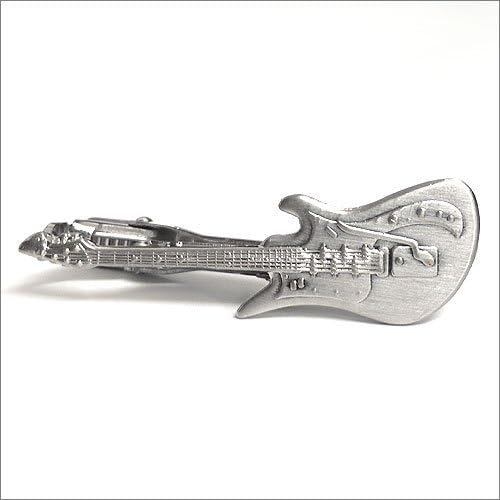 Electric Guitar Unique Tie Clasps & Tacks Tie Clip Bar Tie Pin Made in Japan