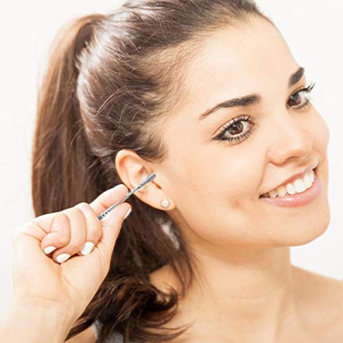 8 Pcs Ear Pick,MUIIGOOD Earwax Removal Kit Ear Cleansing Tool,Ear Curette with Storage Box and Cleaning Brush