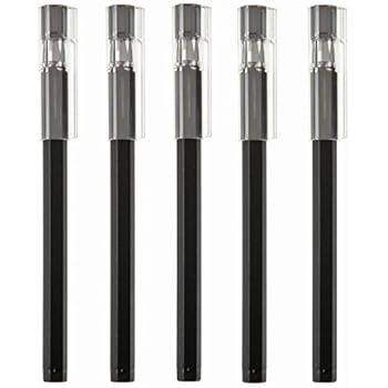 Amazon.com : Muji Polycarbonate Clear Ball Point Gel Pen ...